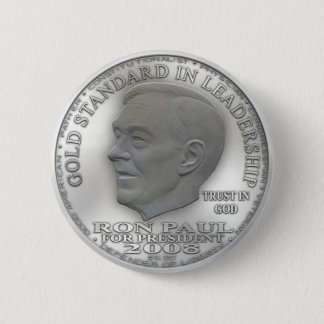 Ron Paul "Banned" Silver Liberty Dollar... Button! Button