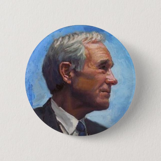 Ron Paul-Bild-Knopf in Colo Button (Vorderseite)
