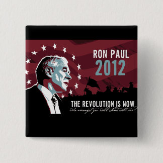 Ron Paul die Revolution ist jetzt Knopf Button