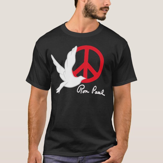 Ron Paul for Peace T-Shirt (Vorderseite)