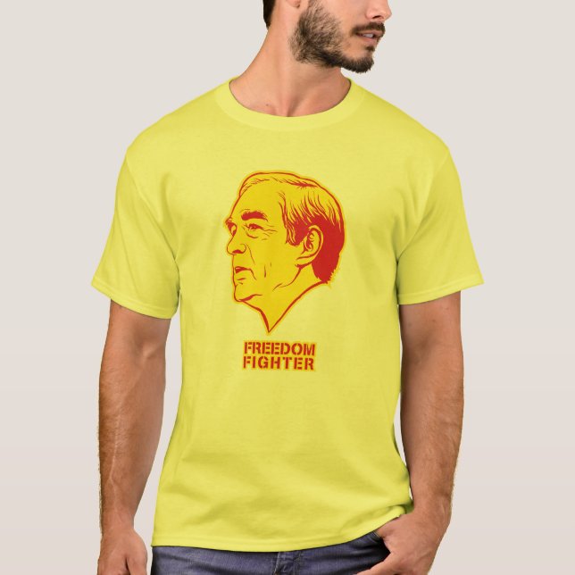 Ron Paul Freiheits-Kämpfer-Shirt T-Shirt (Vorderseite)