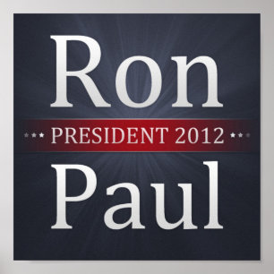 Ron Paul für das Wahlkampfposter des Präsidenten 2 Poster