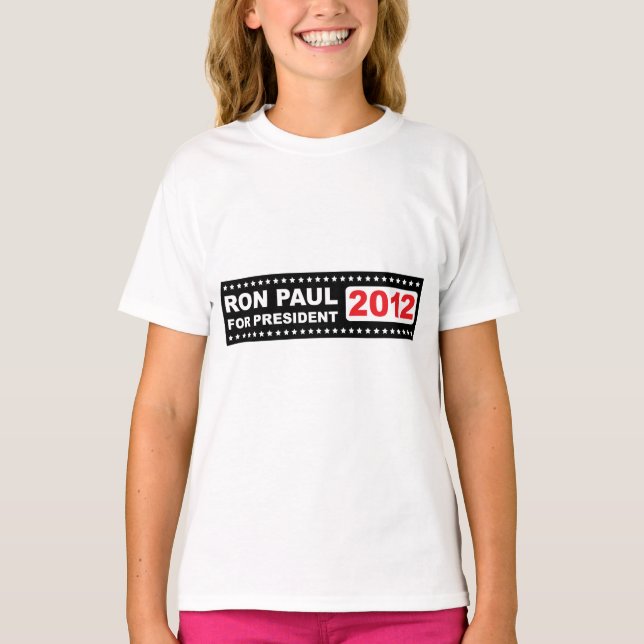 Ron Paul für den Präsidenten 2012 T-Shirt (Vorderseite)