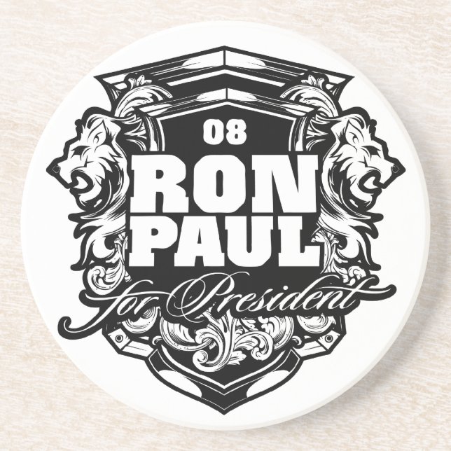 Ron Paul für den Präsidenten Sandstein Untersetzer (Vorne)