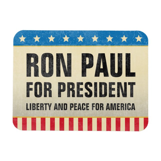 Ron Paul für Präsident Magnet (Horizontal)