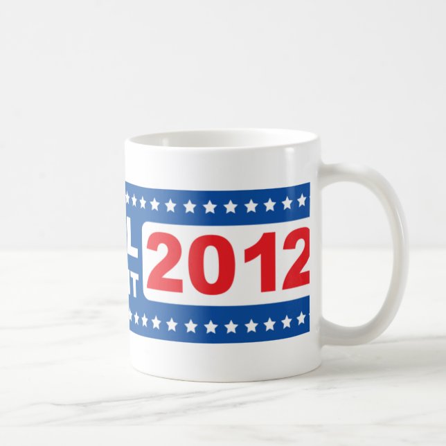 Ron Paul für Präsidenten 2012 Tasse (Rechts)