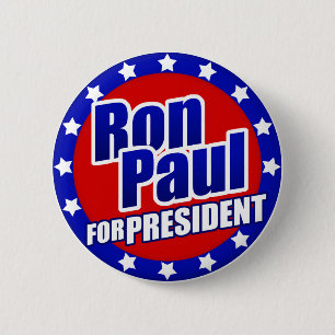 Ron Paul für Präsidenten Button