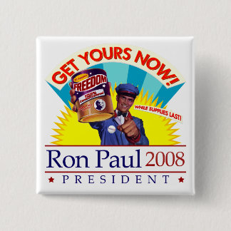 Ron Paul für Präsidenten Retro Button