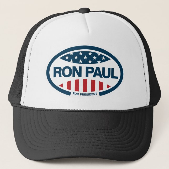 Ron Paul für Präsidenten Truckerkappe (Vorderseite)