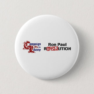 Ron Paul-Kampagne für Freiheits-Revolution Button