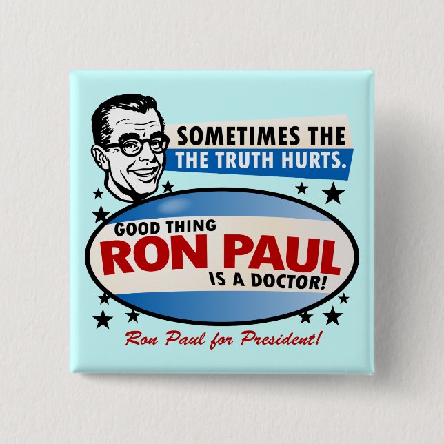 Ron Paul-Kampagnen-Knopf Button (Vorderseite)