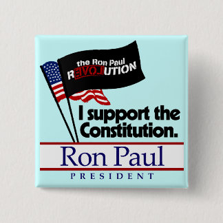 Ron Paul-Konstitutions-Knopf Button
