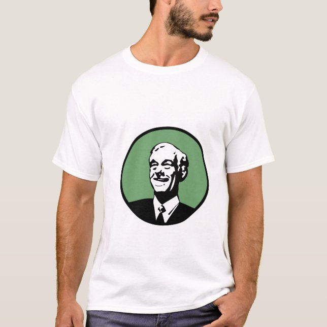 Ron Paul-Kreis-Grün 2 T-Shirt (Vorderseite)
