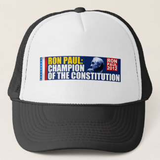 Ron Paul: Meister der Konstitution Truckerkappe