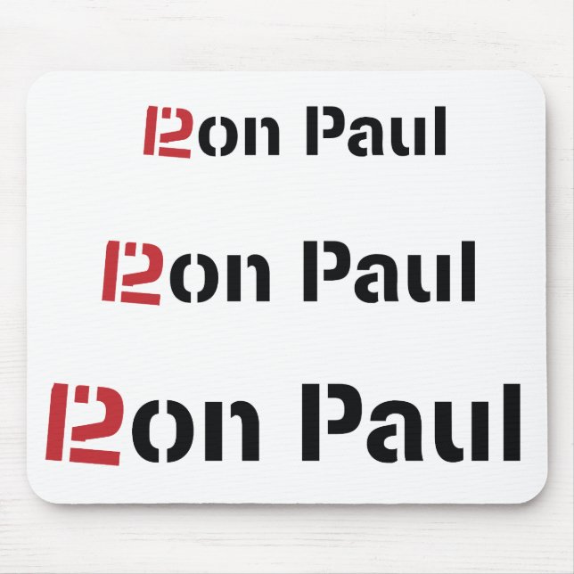 Ron Paul Mousepad 2012 (Vorne)
