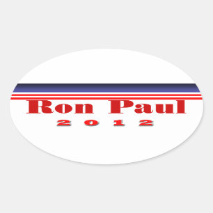 Ron Paul Ovaler Aufkleber
