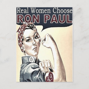 Ron Paul Postcard Postkarte