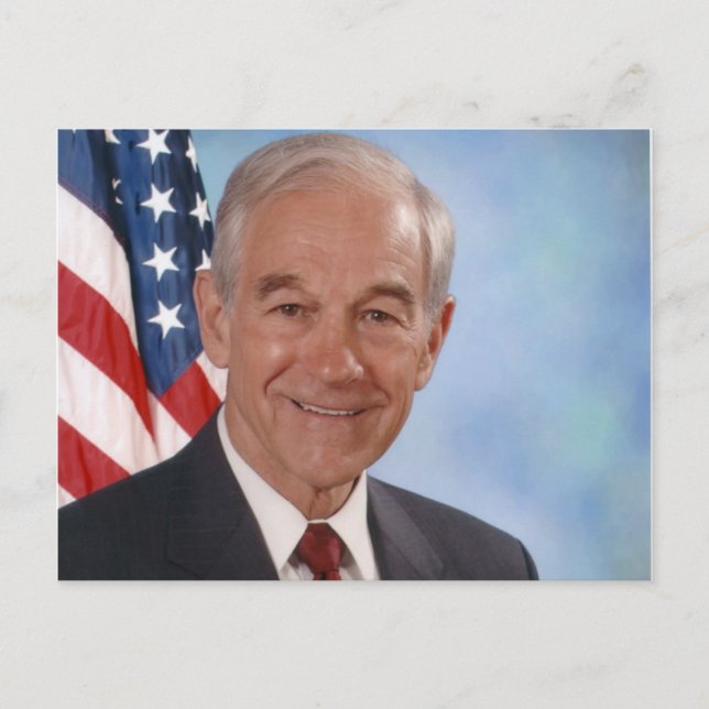 Ron Paul Postkarte (Vorderseite)