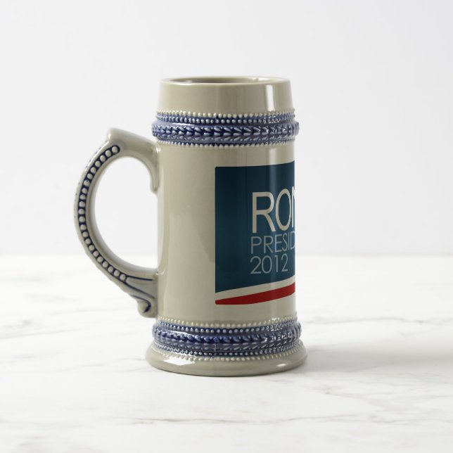 Ron Paul-Präsident 2012 Bierglas (Links)
