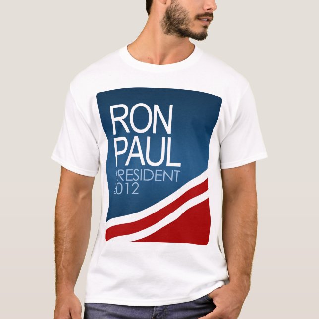 Ron Paul-Präsident 2012 T-Shirt (Vorderseite)