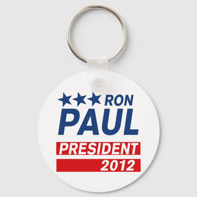 Ron Paul President 2012 Wahlkampfgear Schlüsselanhänger (Vorderseite)