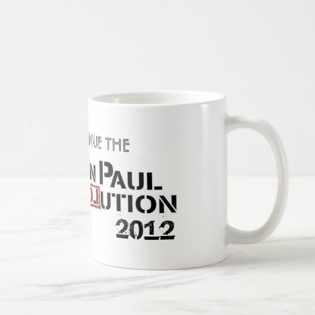 Ron Paul psychedelische Tasse (Rechts)