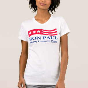 Ron Paul Red White und Blue Americana Shirts