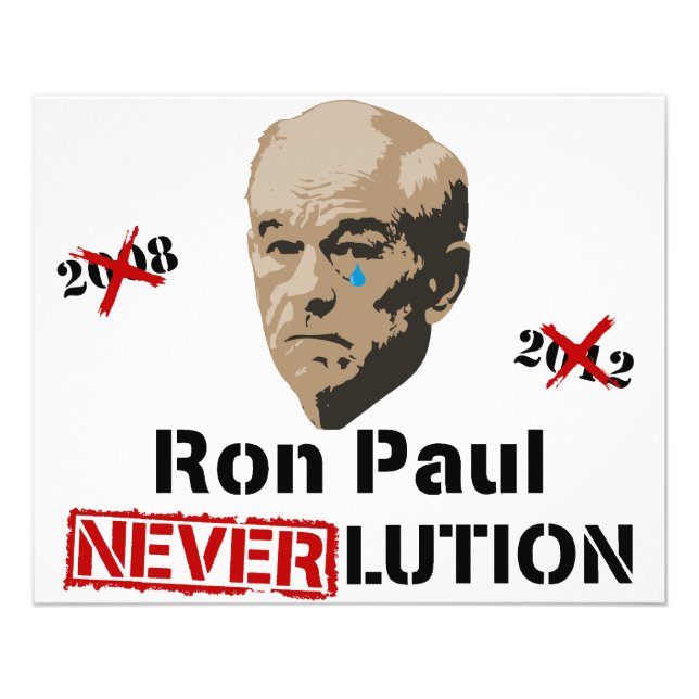 Ron Paul Revolution 2012 Flyer (Vorne)