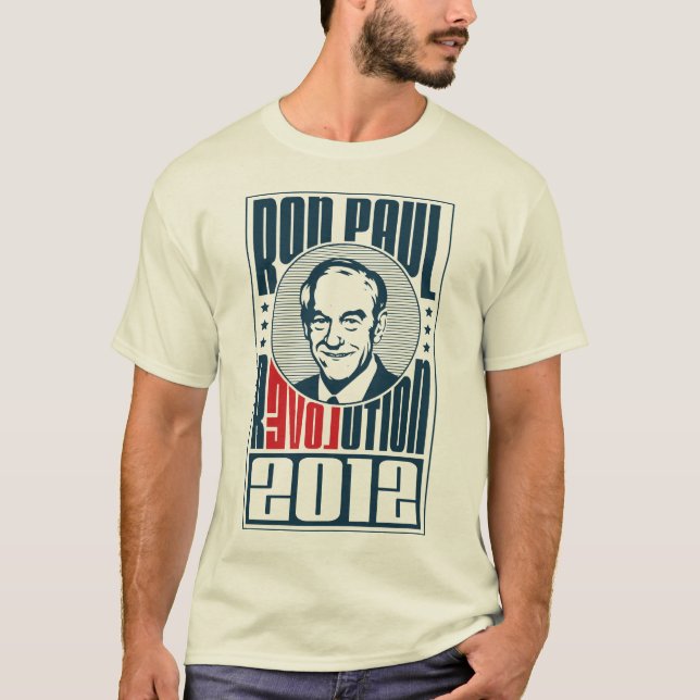 Ron Paul-Revolution 2012 T-Shirt (Vorderseite)