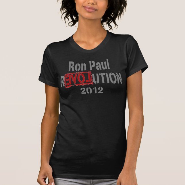 Ron Paul-Revolution 2012 T-Shirt (Vorderseite)