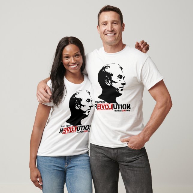 Ron Paul Revolution 2012 T - Shirt (Unisex)