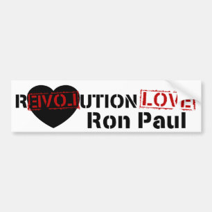 Ron Paul-Revolution Autoaufkleber