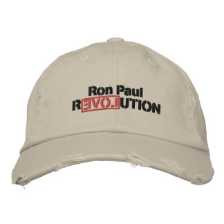 Ron Paul Revolution bestickter Hut