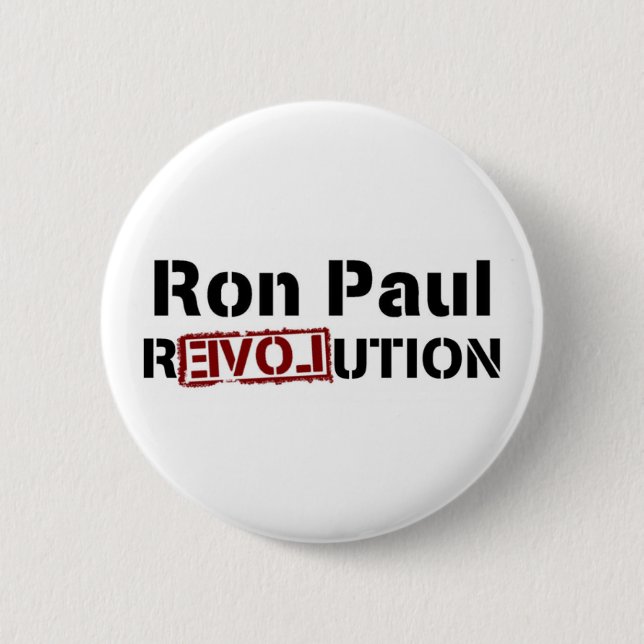 Ron Paul-Revolution Button (Vorderseite)