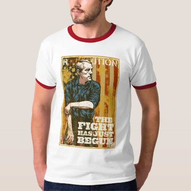 Ron Paul Revolution hat gerade T - Shirt (Vorderseite)