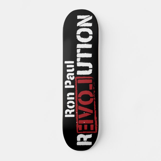 Ron Paul Revolution Skateboard (Vorderseite)