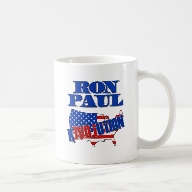 Ron Paul-Revolution Tasse (Rechts)