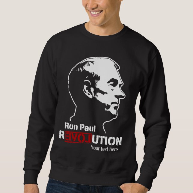 Ron Paul Revolutionpersonalisierter Hoodie (Vorderseite)