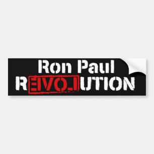 Ron Paul Revolutions-Autoaufkleber Autoaufkleber