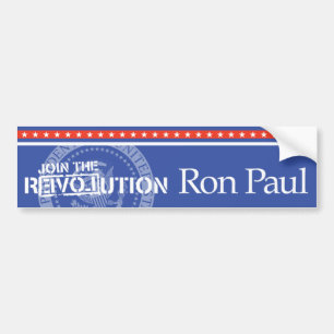 Ron Paul Revolutions-Autoaufkleber Autoaufkleber