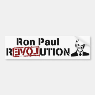 Ron Paul Revolutions-Autoaufkleber Autoaufkleber