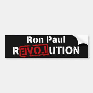Ron Paul Revolutions-Autoaufkleber für Präsidenten Autoaufkleber