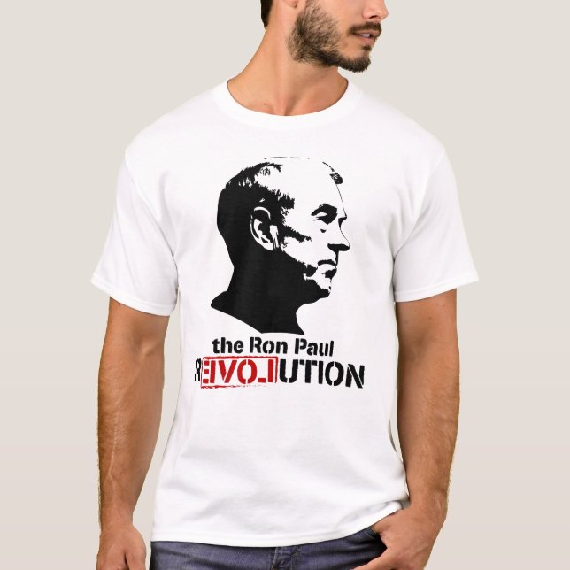 Ron Paul Revolutions-Frage-T - Shirt (Vorderseite)