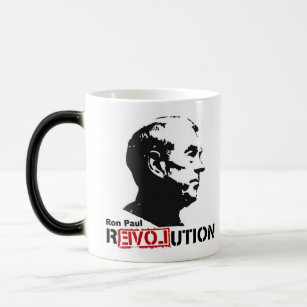 Ron Paul Revolutions-Kaffee/Tee-Schale/Tasse Verwandlungstasse