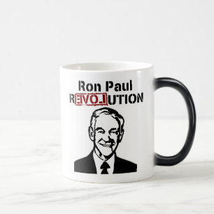 Ron Paul Revolutions-Kaffee/Tee-Tasse/Schale Verwandlungstasse