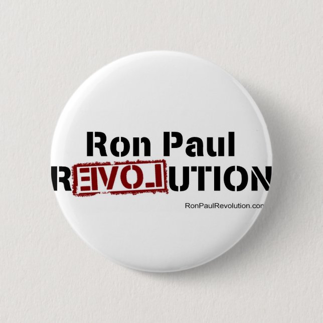 Ron Paul-Revolutions-Knopf Button (Vorderseite)