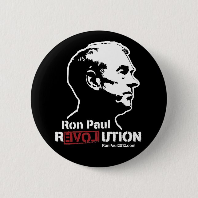 Ron Paul-Revolutions-Knopf Button (Vorderseite)
