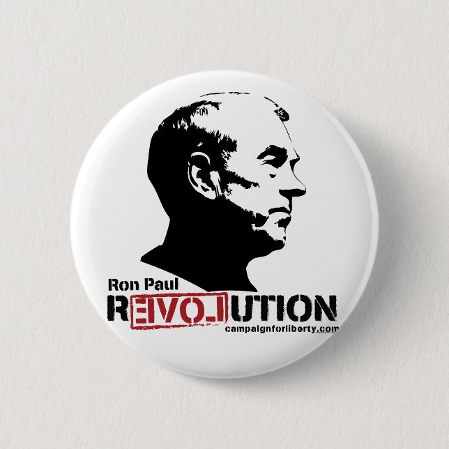Ron Paul-Revolutions-Knopf Button (Vorderseite)