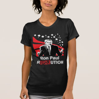 Ron Paul Revolutions-Schwarz-T - Shirt-Frau T-Shirt