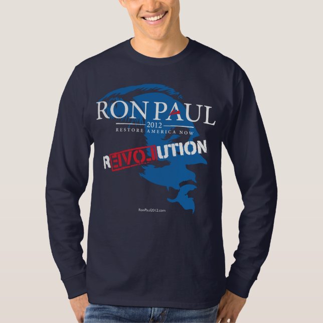 Ron Paul Revolutions-Shirt 2012 T-Shirt (Vorderseite)